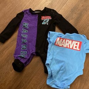 🌺4/$15🌺 Marvel baby boy bundle size 0-3 months